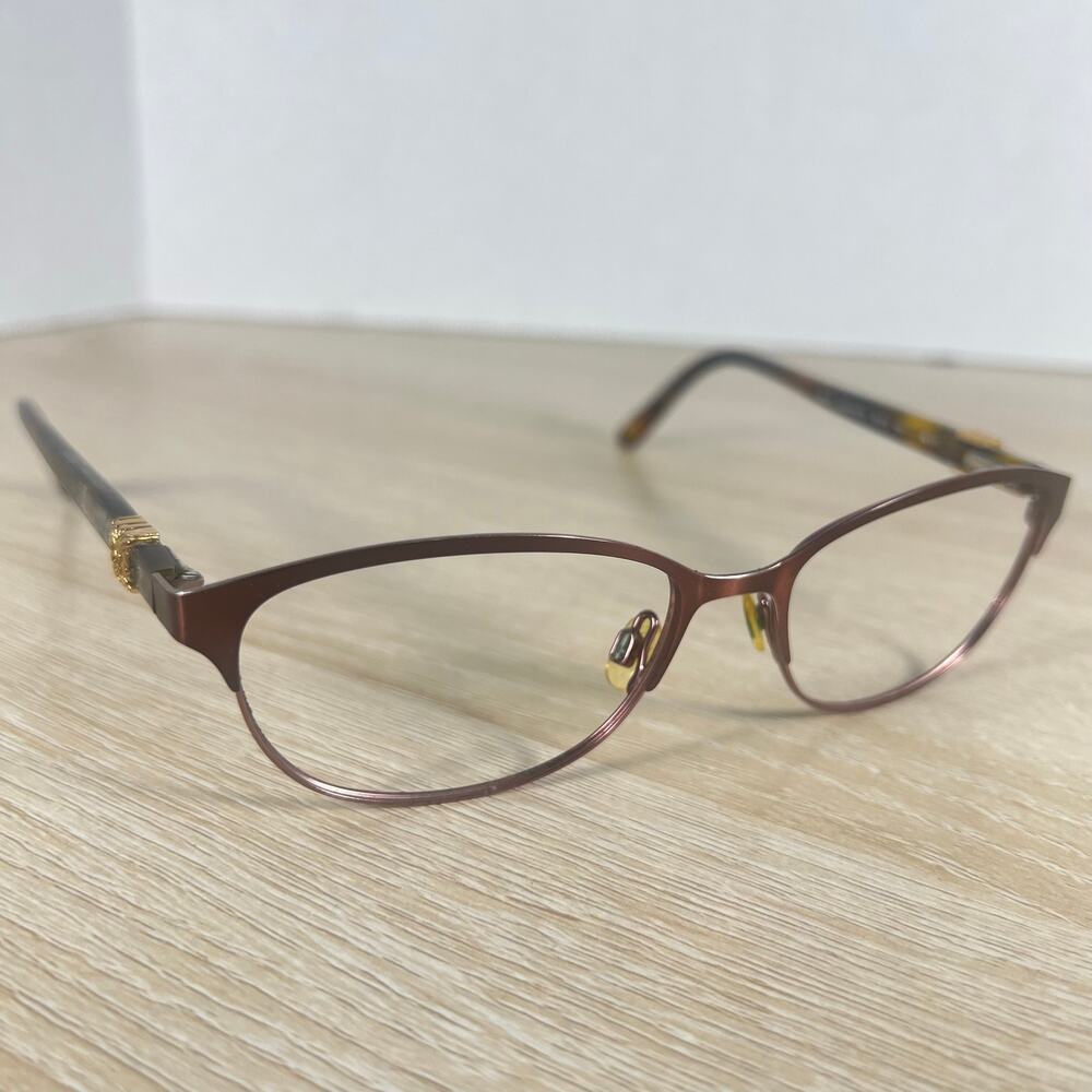 Anne Klein AK5059 (208) Mocha Eyeglasses Copper Brown PARTS ONLY 53-16-140